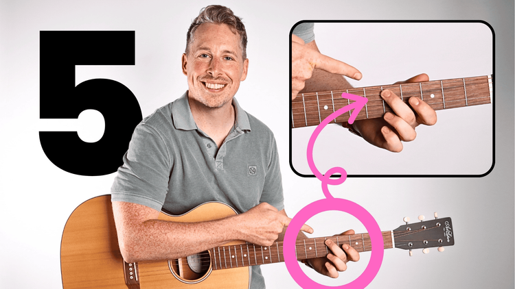 5 Essential Guitar Practice Tips For Beginners banner