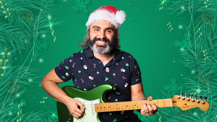 Learn These 4 Christmas Riffs on Guitar banner